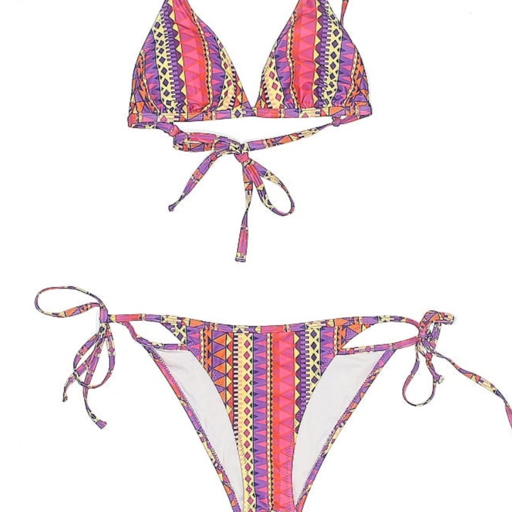 Colorful Geometric Bikini Set